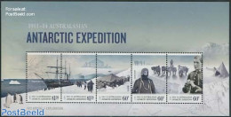 Australian Antarctic Territory 2012 Antarctic Expedition 1911-14 S/s, Mint NH, History - Nature - Science - Transport .. - Explorateurs