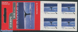 New Zealand 2004 Whale Booklet, Mint NH, Nature - Sea Mammals - Stamp Booklets - Neufs