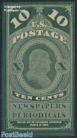 United States Of America 1865 Newspapers & Periodicals 1v, Unused (hinged), History - Newspapers & Journalism - Nuovi