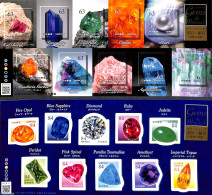 Japan 2022 Gemstones 2 M/s S-a, Mint NH, History - Geology - Neufs