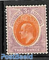 Nigeria 1904 Southern Nigeria 3d, WM Mult. Crown-CA, Stamp Out Of Set, Unused (hinged) - Autres & Non Classés