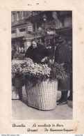 F23- BRUXELLES - LA MARCHANDE DE FLEURS - DOS PUB CHOCOLAT MARTOUGIN - ( 2 SCANS ) - Artesanos