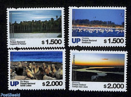 Argentina 2023 National Parks 4v, Mint NH, Nature - Birds - National Parks - Sea Mammals - Unused Stamps