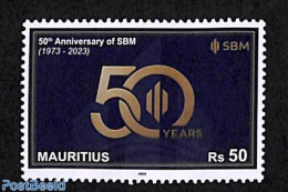 Mauritius 2023 50 Years State Bank Of Mauritius 1v, Mint NH, Various - Banking And Insurance - Maurice (1968-...)