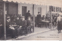 C18-47) BON ENCONTRE - LES AMATEURS DU TORTILLON - ANIMATION - CAFE - CONSOMMATEURS EN TERRASSE - EN 1906 - ( 2 SCANS ) - Bon Encontre