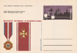 P 494) Polen 1970 GSK Mi# P 500 *: WSt Krakau, Kampf- Und Martyriums-Denkmäler, Orden - Lettres & Documents