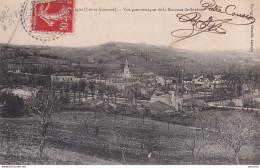D4-47) ENVIRONS DE LAROQUE - LOT ET GARONNE - VUE PANORAMIQUE DE LA SAUVETAT DE SAVERES - EN 1909 - Laroque Timbault