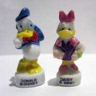 Fèves Brillantes  - Donald Et Daisy De Disney - - Disney