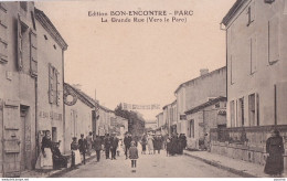 E24-47) BON ENCONTRE - PARC - LA GRANDE RUE - VERS LE PARC - TORTILLONS  ALBAN  AURICANE  - VILLAGEOIS -  ( 2 SCANS ) - Bon Encontre