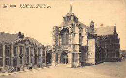 DIEST (Vl. Br.) St. Sulpitiuskerk En Stadhuis - Uitg. E. Ulen  - Diest