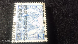 ARJANTİN-1900-1920     20 C   DAMGALI - Usados