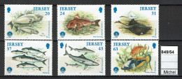 Jersey - 1998 - MNH - Fauna, Faune - Saltwater Fishes, Marine Fishes, Poissons, Vissen, Fisch - Jersey