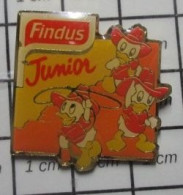 421 Pin's Pins / Beau Et Rare / DISNEY / FINDUS CASTORS JUNIOR RIRI FIFI LOULOU - Disney