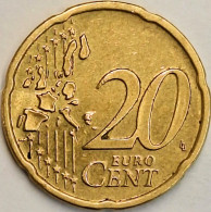 Germany Federal Republic - 20 Euro Cent 2002 A, KM# 211 (#4906) - Germania