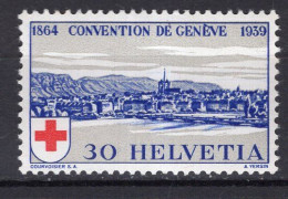 T3334 - SUISSE SWITZERLAND Yv N°343 * Croix Rouge - Neufs