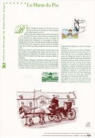 2005  " LE HARAS DU PIN " Sur Document Philatélique Officiel. N° YT  3808. Parfait état. DPO à Saisir !!! - 2000-2009