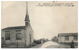 92 ASNIERES SUR SEINE - Chapelle St Joseph Pendant La Crue De 1910 - Asnieres Sur Seine