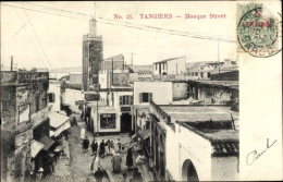 CPA Tanger Marokko, Strasse Der Moscheen - Autres & Non Classés