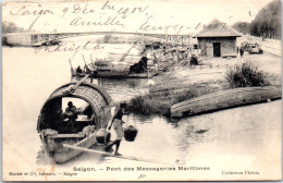INDOCHINE - SAIGON - Le Pont Des Messageries Maritimes. - Vietnam