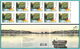GREECE- GRECE - HELLAS 2012: Touring (Samos -Karlovasi) Horizontaly Imperforate  compl, Booklet MNH** - Ungebraucht