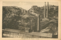 13)  L' ESTAQUE  - Société Des Chaux De Ciments Portland De Marseille -  Vue Générale De L' Usine à Ciment - L'Estaque