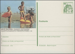 P134-i5/080 2252 Sankt Peter-Ording Kinder Im Wasser ** - Cartes Postales Illustrées - Neuves