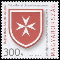 Hungary 2014. 25 Years Of The Hungarian Maltese Charity Service (MNH OG) Stamp - Unused Stamps