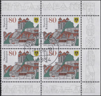 1765 Quedlinburg: Rand-Vbl. Rechts, Zentrischer Vollstempel NETTETAL 9.11.94 - Used Stamps