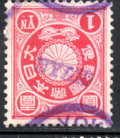 3420.1899 I YEN NYLIC ??? HANDSTAMP/OVERPR. - Oblitérés