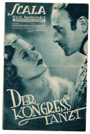 Filmprogramm „Der Kongress Tanzt“, SCALA-Programm, Besetzung: Lilian Harvey, Willy Fritsch, Lil Dagover, (F100) - Magazines