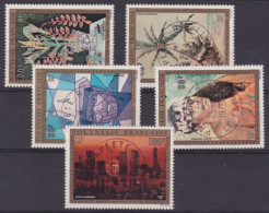 POLYNESIE - PA 84/88  SERIE COMPLETE OBL USED CACHETS SUPERBES COTE 84 EUR - Used Stamps