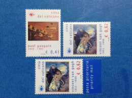 2003 Vaticano Francobolli Nuovi Mnh** Maestri Della Pittura Paul Gauguin E Vincent Van Gogh - Unused Stamps