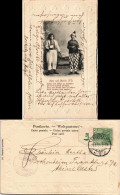 Ansichtskarte  Wilhelm Busch MAX Und Moritz Serien-AK VI 1901 Prägekarte - Contes, Fables & Légendes