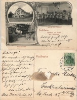 Ansichtskarte Groß-Gerau 3 Bild: Gasthof Zur Krone 1909 - Gross-Gerau