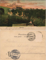 Metzerlen-Mariastein Stadt, Gel Frankfurt Oberrad Ankunftsstempel 1906 - Other & Unclassified