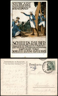 Ansichtskarte Stuttgart Künstlerkarte Naturtheater Bopserwald 1917 - Stuttgart