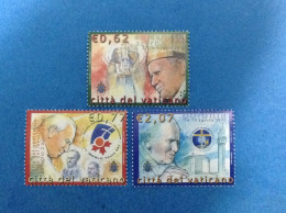 2003 Vaticano Francobolli Nuovi Mnh** Viaggi Del Papa In Bulgaria Azerbaigian Canada Guatemala Messico E Polonia - Unused Stamps