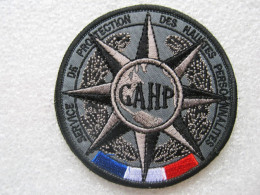 ECUSSON P.N LE GAHP GROUPE D'APPUI DES HAUTES PERSONNALITES SUR SCRATCH 90MM - Police & Gendarmerie