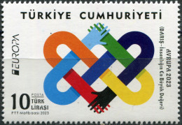 Turkey 2023. Peace, Humanity's Highest Value (MNH OG) Stamp - Nuevos