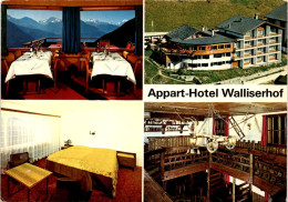 Appart-Hotel Walliserhof - Restaurant Sporting - Riederalp - 4 Bilder (20063) * 7. 8. 1986 - Riederalp