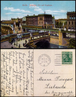 Ansichtskarte Kreuzberg-Berlin Hallesches Tor Mit Hochbahn. 1915 - Kreuzberg