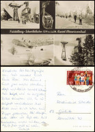 Oberwiesenthal DDR Mehrbildkarte Fichtelberg-Schwebebahn  Erzgebirge 1974 - Oberwiesenthal