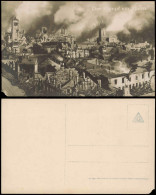 Postkaart Ypern Ieper / Ypres Der Kampf - Fotokunst Militaria WK1 1916 - Autres & Non Classés