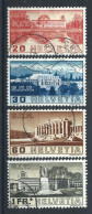 Suisse N°307/10 Obl (FU) 1938 - Palais De La Société Des Nations - Oblitérés