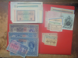 BEAU LOT 47 BILLETS ANCIENS FINLANDE-RUSSIE-AUTRICHE-ALLEMAGNE (PAS D'OFFRES INFERIEURES !) (B.33) - Vrac - Billets