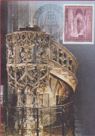 Ersttagskarte 1977 - Mi 1546 (2) , 25. Jahrestag Der Wiedereröffnung Des Stephansdomes , Wien - SST 1150 Wien - Maximumkarten (MC)