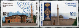 Turkey 2023. Mosques Of Turkey (MNH OG) Set Of 2 Stamps - Unused Stamps