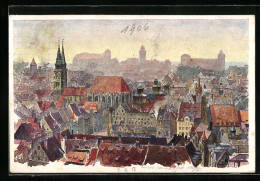 Künstler-AK Heinrich Kley: Nürnberg, Bayer. Jubiläums-Landesausstellung 1906  - Kley