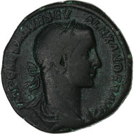 Alexandre Sévère, Sesterce, 226, Rome, Bronze, TB+, RIC:440 - Les Sévères (193 à 235)