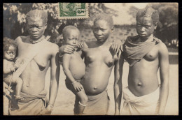 Femmes Yakoma (Congo Fr.)- Photographie Originale D'Auguste Béchaud - Afrique